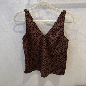 OLD NAVY Spotted Tank Top